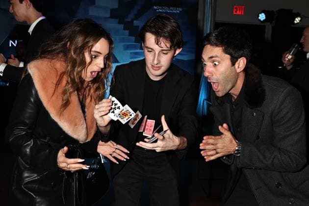 World premiere of Now You See Me Now You Don t inside at The Lighthouse Featuring: Laura Perlongo, Rob Lake and Nev Schulman Where: New York, New York, United States When: 10 Nov 2025 Credit: Dave Allocca Starpix INSTARimages EDITORIAL USE ONLY. NOT FOR USE BY NEWSPAPERS BASED IN THE UK. Copyright: xx instar55260024