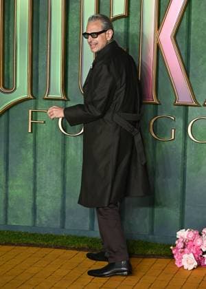 Jeff Goldblum attends Wicked: For Good European Premiere at Cineworld Leicester Square in London, England. UK. Monday 10th November 2025 Copyright: xJamesxWarrenx adzj8076