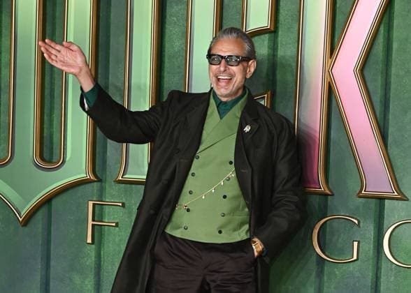 Jeff Goldblum attends Wicked: For Good European Premiere at Cineworld Leicester Square in London, England. UK. Monday 10th November 2025 Copyright: xJamesxWarrenx adzj8082
