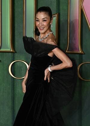 Michelle Yeoh attends Wicked: For Good European Premiere at Cineworld Leicester Square in London, England. UK. Monday 10th November 2025 Copyright: xJamesxWarrenx adzj8096