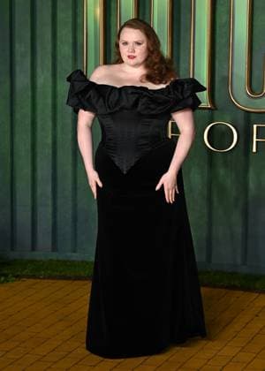 Bronwyn James attends Wicked: For Good European Premiere at Cineworld Leicester Square in London, England. UK. Monday 10th November 2025 Copyright: xJamesxWarrenx adzj8110