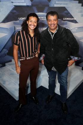World premiere of Now You See Me Now You Don t inside at The Lighthouse @ Pier 61 Featuring: Niel DeGrasse Tyson and son Where: New York, New York, United States When: 10 Nov 2025 Credit: Marion Curtis StarPix for Lionsgate INSTARimages EDITORIAL USE ONLY. NOT FOR USE BY NEWSPAPERS BASED IN THE UK. Copyright: xx instar55260140