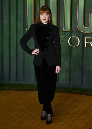Nicola Roberts attends Wicked: For Good European Premiere at Cineworld Leicester Square in London, England. UK. Monday 10th November 2025 Copyright: xJamesxWarrenx adzj8163