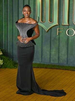 Beverley Knight attends Wicked: For Good European Premiere at Cineworld Leicester Square in London, England. UK. Monday 10th November 2025 Copyright: xJamesxWarrenx adzj8167