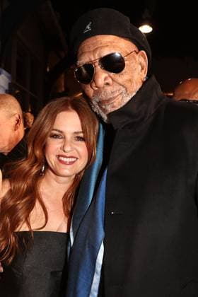 World premiere of Now You See Me Now You Don t inside at The Lighthouse Featuring: Isla Fisher and Morgan Freeman Where: New York, New York, United States When: 10 Nov 2025 Credit: Dave Allocca Starpix INSTARimages EDITORIAL USE ONLY. NOT FOR USE BY NEWSPAPERS BASED IN THE UK. Copyright: xx instar55260195