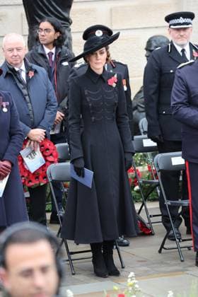 . 11 11 2025. United Kingdom. Kate Middleton, The Princess of Wales, at the Armistice Day service at the National Memorial Arboretum, United Kingdom  xStephenxLockx xi-Imagesx IIM-26367-0004