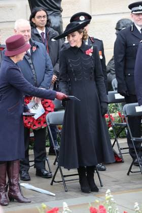 . 11 11 2025. United Kingdom. Kate Middleton, The Princess of Wales, at the Armistice Day service at the National Memorial Arboretum, United Kingdom  xStephenxLockx xi-Imagesx IIM-26367-0008