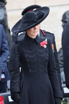 . 11 11 2025. United Kingdom. Kate Middleton, The Princess of Wales, at the Armistice Day service at the National Memorial Arboretum, United Kingdom  xStephenxLockx xi-Imagesx IIM-26367-0012