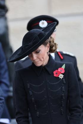 . 11 11 2025. United Kingdom. Kate Middleton, The Princess of Wales, at the Armistice Day service at the National Memorial Arboretum, United Kingdom  xStephenxLockx xi-Imagesx IIM-26367-0023