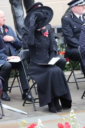 . 11 11 2025. United Kingdom. Kate Middleton, The Princess of Wales, at the Armistice Day service at the National Memorial Arboretum, United Kingdom  xStephenxLockx xi-Imagesx IIM-26367-0034