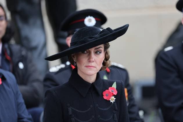 . 11 11 2025. United Kingdom. Kate Middleton, The Princess of Wales, at the Armistice Day service at the National Memorial Arboretum, United Kingdom  xStephenxLockx xi-Imagesx IIM-26367-0050
