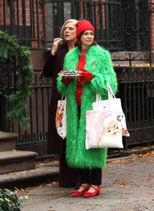 Carrie Preston and Molly Price are seen filming at the Elsbeth set in Downtown, Manhattan Featuring: Carrie Preston and Molly Price Where: New York City, New York, United States When: 10 Nov 2025 Credit: Jose Perez INSTARimages EDITORIAL USE ONLY. NOT FOR USE BY NEWSPAPERS BASED IN THE UK. Copyright: xx instar55261422