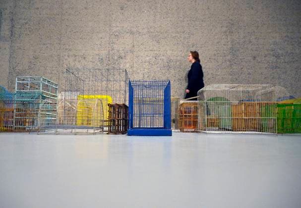 Exhibition by Slovak conceptual artist Roman Ondak entitled The Day After Yesterday at the Kunsthalle gallery, Prague, November 11, 2025. (CTKxPhoto KaterinaxSulova) CTKPhotoP2025111106074  CTKPhotoP2025111106074