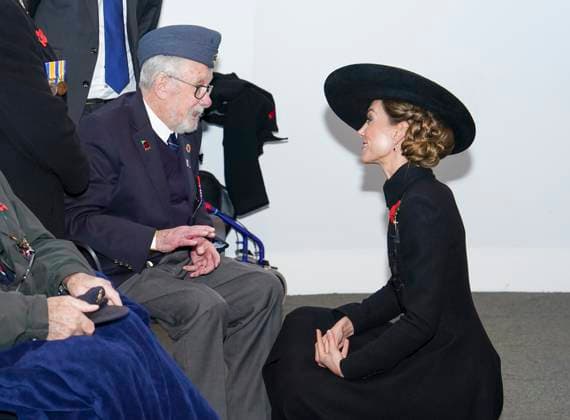 . 11 11 2025. United Kingdom. Kate Middleton, the Princess of Wales, at the Armistice Day service at the National Memorial Arboretum, United Kingdom  xi-Imagesx Poolx IIM-26367-0114