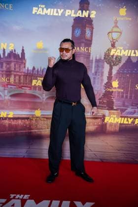The Family Plan 2 World Premiere - Arrivals LONDON, UNITED KINGDOM - NOVEMBER 11: Quang Luong attends The Family Plan 2 World Premiere at the Curzon Mayfair on November 11, 2025 Loredana Sangiuliano Anadolu London United Kingdom. Editorial use only. Please get in touch for any other usage.  Copyright: x2025xAnadoluxLoredanaxSangiulianox