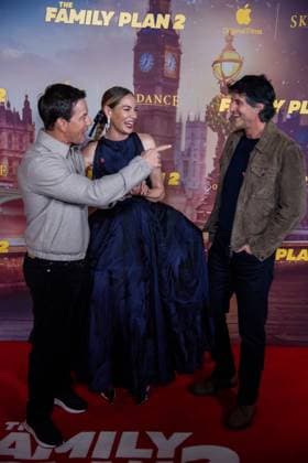 The Family Plan 2 World Premiere - Arrivals LONDON, UNITED KINGDOM - NOVEMBER 11: Michelle Monaghan and Mark Wahlberg attend The Family Plan 2 World Premiere at the Curzon Mayfair on November 11, 2025. Loredana Sangiuliano Anadolu London United Kingdom. Editorial use only. Please get in touch for any other usage.  Copyright: x2025xAnadoluxLoredanaxSangiulianox