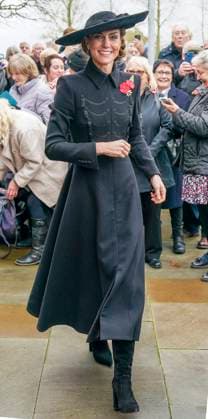 The Princess of Wales attends the Armistice Day Service of Remembrance at the National Memorial Arboretum The Princess of Wales attends the Armistice Day Service of Remembrance, at the National Memorial Arboretum, Burton-on-Trent, East Staffordshire, UK on the 11th November, 2025. Picture by Arthur Edwards WPA-Pool Burton-on-Trent National Memorial Arboretum East Staffordshire United Kingdom 