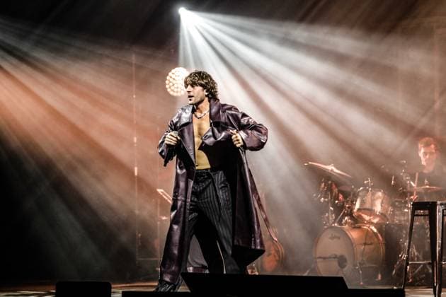Music Concert - Rkomi Rkomi during Rkomi, Music Concert in Milan, Italy, November 11 2025 Milan Arcimboldi Theater Italy Copyright: xRobertoxSalemix xLiveMediax LPM_2140759