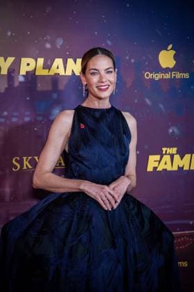 The Family Plan 2 World Premiere - Arrivals LONDON, UNITED KINGDOM - NOVEMBER 11: Michelle Monaghan attends The Family Plan 2 World Premiere at the Curzon Mayfair in London, United Kingdom on November 11, 2025. Loredana Sangiuliano Anadolu London United Kingdom. Editorial use only. Please get in touch for any other usage.  Copyright: x2025xAnadoluxLoredanaxSangiulianox