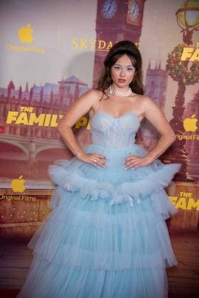The Family Plan 2 World Premiere - Arrivals LONDON, UNITED KINGDOM - NOVEMBER 11: Zoe Colletti attends The Family Plan 2 World Premiere at the Curzon Mayfair on November 11, 2025 Loredana Sangiuliano Anadolu London United Kingdom. Editorial use only. Please get in touch for any other usage.  Copyright: x2025xAnadoluxLoredanaxSangiulianox