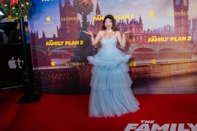 The Family Plan 2 World Premiere - Arrivals LONDON, UNITED KINGDOM - NOVEMBER 11: Zoe Colletti attends The Family Plan 2 World Premiere at the Curzon Mayfair on November 11, 2025 Loredana Sangiuliano Anadolu London United Kingdom. Editorial use only. Please get in touch for any other usage.  Copyright: x2025xAnadoluxLoredanaxSangiulianox