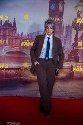 The Family Plan 2 World Premiere - Arrivals LONDON, UNITED KINGDOM - NOVEMBER 11: A guest attends The Family Plan 2 World Premiere at the Curzon Mayfair on November 11, 2025. Loredana Sangiuliano Anadolu London United Kingdom. Editorial use only. Please get in touch for any other usage.  Copyright: x2025xAnadoluxLoredanaxSangiulianox