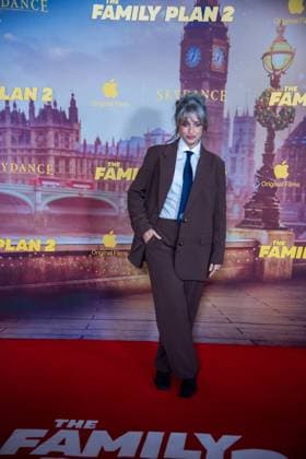 The Family Plan 2 World Premiere - Arrivals LONDON, UNITED KINGDOM - NOVEMBER 11: A guest attends The Family Plan 2 World Premiere at the Curzon Mayfair on November 11, 2025. Loredana Sangiuliano Anadolu London United Kingdom. Editorial use only. Please get in touch for any other usage.  Copyright: x2025xAnadoluxLoredanaxSangiulianox