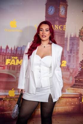 The Family Plan 2 World Premiere - Arrivals LONDON, UNITED KINGDOM - NOVEMBER 11: A guest attends The Family Plan 2 World Premiere at the Curzon Mayfair on November 11, 2025. Loredana Sangiuliano Anadolu London United Kingdom. Editorial use only. Please get in touch for any other usage.  Copyright: x2025xAnadoluxLoredanaxSangiulianox