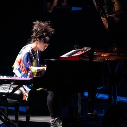 Hiromi Uehara performs at the JazzMadrid Concert in Madrid, Spain - 11 Nov 2025 Japanese jazz pianist Hiromi Uehara performs during the JAZZMADRID concert at the Fernanda Gómez Theatre in Madrid. Madrid Spain Copyright: xAtilanoxGarciax xSOPAxImagesx FOTO55340