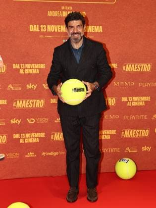 Rome, The Space Moderno cinema, premiere of The Maestro. Pictured: Pierfrancesco Favino  Copyright: xMarcoxProvvisionatox xipa-agency.netx xMarcoxProvvisionatox IPA_Agency_IPA67843588