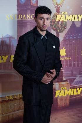 November 11, 2025, London, England, United Kingdom: REDA ELAZOUAR attends the World Premiere of The Family Plan 2 at Curzon Mayfair in London. London United Kingdom - ZUMAs371 20251111_zip_s371_017 Copyright: xWiktorxSzymanowiczx