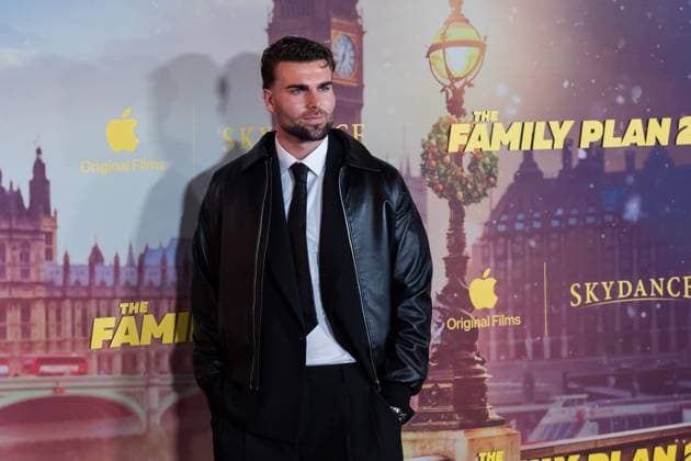 November 11, 2025, London, England, United Kingdom: TOM CLARE attends the World Premiere of The Family Plan 2 at Curzon Mayfair in London. London United Kingdom - ZUMAs371 20251111_zip_s371_026 Copyright: xWiktorxSzymanowiczx