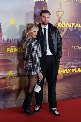 November 11, 2025, London, England, United Kingdom: MOLLY SMITH and TOM CLARE attend the World Premiere of The Family Plan 2 at Curzon Mayfair in London. London United Kingdom - ZUMAs371 20251111_zip_s371_034 Copyright: xWiktorxSzymanowiczx