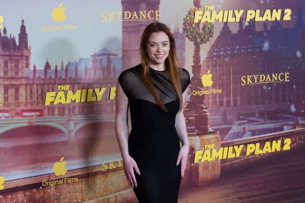 November 11, 2025, London, England, United Kingdom: KELLEY LORRAINE attends the World Premiere of The Family Plan 2 at Curzon Mayfair in London. London United Kingdom - ZUMAs371 20251111_zip_s371_103 Copyright: xWiktorxSzymanowiczx