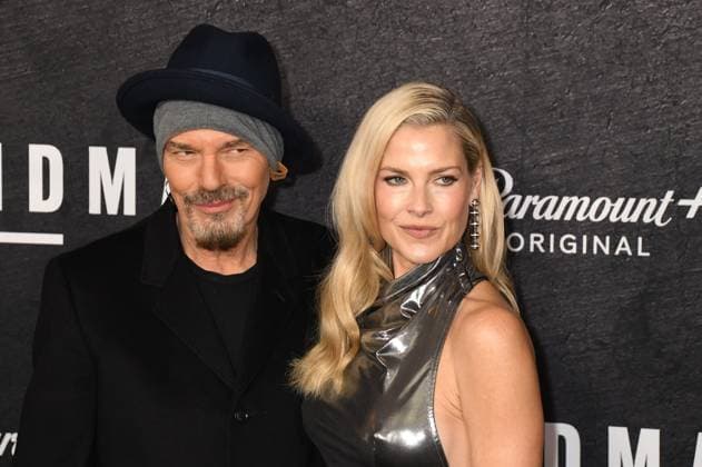 NEW YORK, NY - NOVEMBER 11: Billy Bob Thornton and Ali Larter at the Paramount+ Original season 2 premiere of Landman on November 11, 2025 at Alice Tully Hall in New York City. Copyright: xMediaPunchx