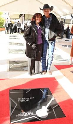 2025 Music City Walk of Fame Induction Ceremony Rozene Cohran and Neil McCoy at the 2025 Music City Walk of Fame Induction Ceremony held at Music City Walk of Fame Park on November 11, 2025 in Nashville, TN Nashville Music City Walk of Fame Park Tennessee USA Copyright: xTammiexArroyox xAFF-USA.comx