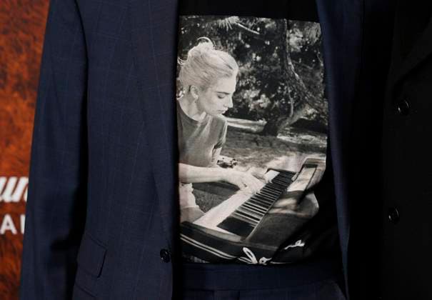 Sam Elliott wears a Lady Gaga shirt when he arrives on the red carpet for Paramount+ s Landman Season 2 Premiere at Alice Tully Hall, Lincoln Center on Tuesday, November 11, 2025 in New York City.  NYP20251111127 JOHNxANGELILLO