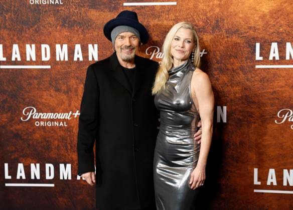 Ali Larter and Bob Thornton arrive on the red carpet for Paramount+ s Landman Season 2 Premiere at Alice Tully Hall, Lincoln Center on Tuesday, November 11, 2025 in New York City.  NYP20251111146 JOHNxANGELILLO