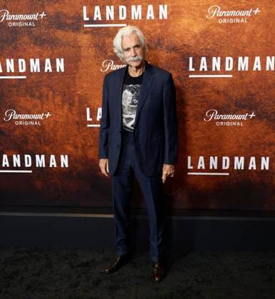 Sam Elliott arrives on the red carpet for Paramount+ s Landman Season 2 Premiere at Alice Tully Hall, Lincoln Center on Tuesday, November 11, 2025 in New York City.  NYP20251111152 JOHNxANGELILLO