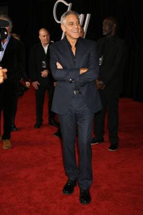 LOS ANGELES, CA- NOVEMBER 11: George Clooney at the Los Angeles premiere of Netflix s Jay Kelly at The Egyptian Theatre Hollywood on November 11, 2025 in Los Angeles, California. Copyright: xJeffreyxMayerx
