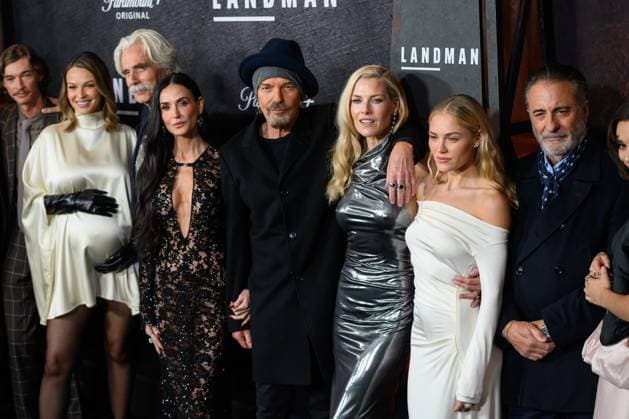 Landman Season Two New York Premiere 11 November 2025 - New York, New York - Kayla Wallace, Demi Moore, Sam Elliott, Billy Bob Thornton, Ali Larter, Michelle Lee Randolph, Andy Garcia. Landman Season Two New York Premiere held at Alice Tully Hall. Photo Credit: Christopher Smith AdMedia New York New York United States EDITORIAL USE ONLY  Copyright: xx ChristopherxSmithx admphotostwo952138
