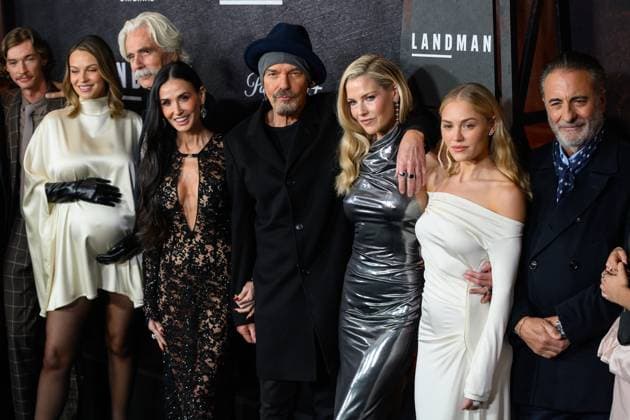 Landman Season Two New York Premiere 11 November 2025 - New York, New York - Kayla Wallace, Demi Moore, Sam Elliott, Billy Bob Thornton, Ali Larter, Michelle Lee Randolph, Andy Garcia. Landman Season Two New York Premiere held at Alice Tully Hall. Photo Credit: Christopher Smith AdMedia New York New York United States EDITORIAL USE ONLY  Copyright: xx ChristopherxSmithx admphotostwo952159
