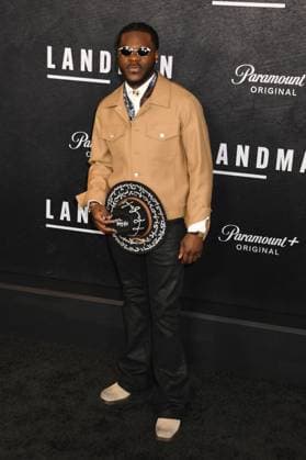 NEW YORK, NY - NOVEMBER 11: Dometi Pongo at the Paramount+ Original season 2 premiere of Landman on November 11, 2025 at Alice Tully Hall in New York City. Copyright: xMediaPunchx