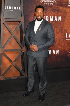 NEW YORK, NY - NOVEMBER 11: Mustafa Speaks at the Paramount+ Original season 2 premiere of Landman on November 11, 2025 at Alice Tully Hall in New York City. Copyright: xMediaPunchx