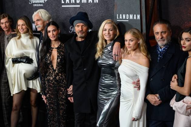 11 November 2025 New York, New York Kayla Wallace, Demi Moore, Sam Elliott, Billy Bob Thornton, Ali Larter, Michelle Lee Randolph, Andy Garcia, Paulina Chávez Landman Season Two New York Premiere held at Alice Tully Hall Photo Credit Christopher Smith AdMedia 450538 2025 11 11 New York New York United States  Copyright: xAdMediax STAR_450538_071