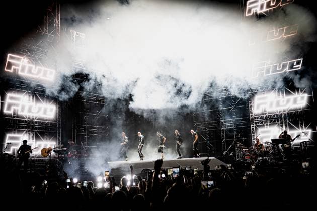 Five performing live at O2 Arena in London, United Kingdom on 11th November 2025 Five performing live at O2 Arena in London, United Kingdom on 11th November 2025, Credit:Sam Haines Avalon United Kingdom, London, O2 Arena  Copyright: xSamxHainesx xAvalonx 1051891241