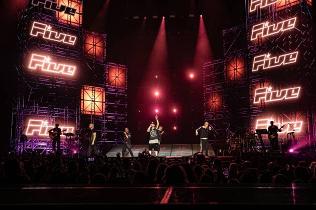 Five performing live at O2 Arena in London, United Kingdom on 11th November 2025 Five performing live at O2 Arena in London, United Kingdom on 11th November 2025, Credit:Sam Haines Avalon United Kingdom, London, O2 Arena  Copyright: xSamxHainesx xAvalonx 1051891259
