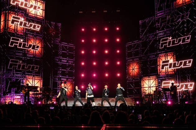 Five performing live at O2 Arena in London, United Kingdom on 11th November 2025 Five performing live at O2 Arena in London, United Kingdom on 11th November 2025, Credit:Sam Haines Avalon United Kingdom, London, O2 Arena  Copyright: xSamxHainesx xAvalonx 1051891261