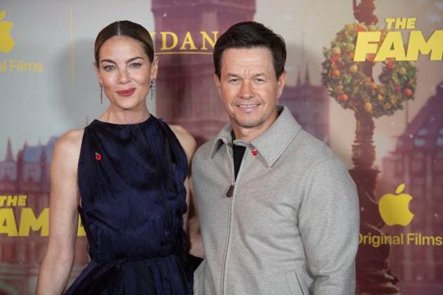 The Family Plan 2 World Premiere Arrivals at Curzon Mayfair, London, UK (L-R) - Michelle Monaghan and Mark Wahlberg attends The Family Plan 2 World Premiere at Curzon Mayfair, London, England, UK on Tuesday 11 November, 2025., Credit:Justin Ng Avalon UK, England, London, Curzon Mayfair Copyright: xJustinxNgx xAvalonx 1051890755