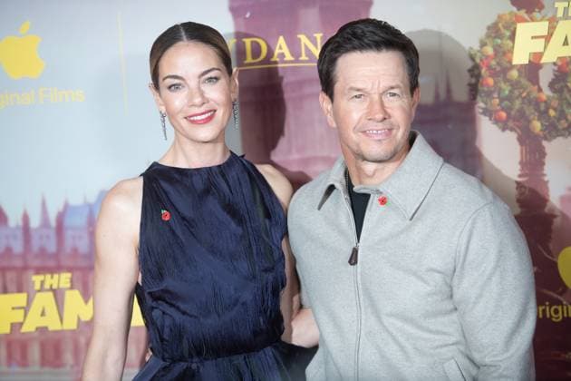 The Family Plan 2 World Premiere Arrivals at Curzon Mayfair, London, UK (L-R) - Michelle Monaghan and Mark Wahlberg attends The Family Plan 2 World Premiere at Curzon Mayfair, London, England, UK on Tuesday 11 November, 2025., Credit:Justin Ng Avalon UK, England, London, Curzon Mayfair Copyright: xJustinxNgx xAvalonx 1051890756